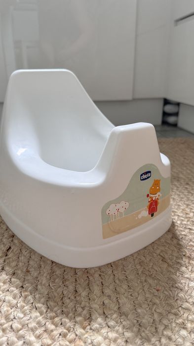 Горщик горшок дітячий chicco білий