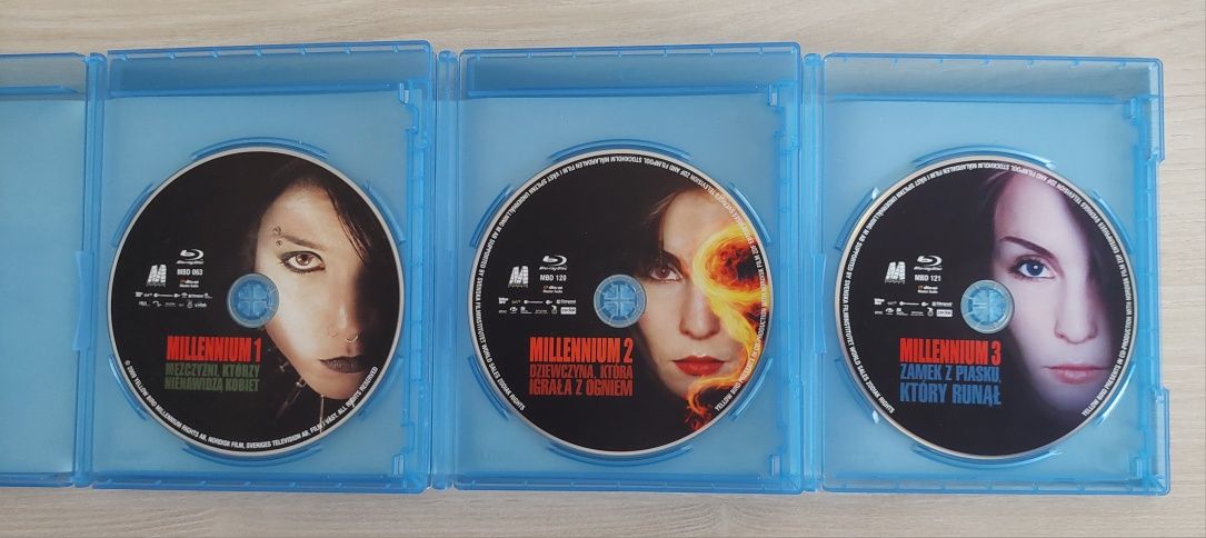 Millennium 1, 2, 3 - Blu-Ray - PL