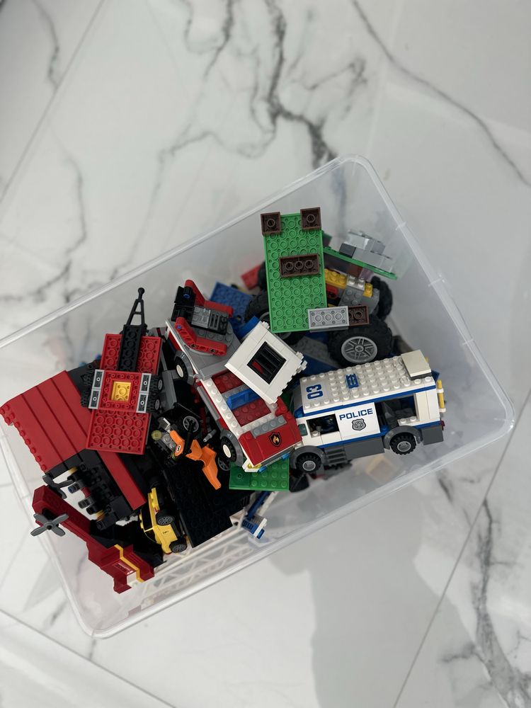 Klocki lego mix, różne zestawy