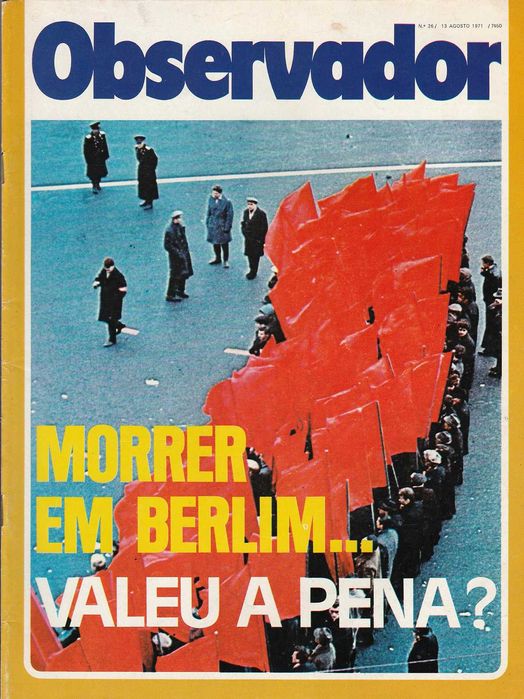 Revista Observador Nº26 - 13 de Agosto de 1971