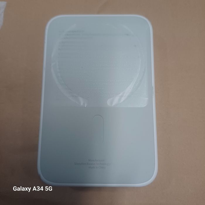 Павербанк 20W 6000mAh білий Magnetic Mini Air Baseus