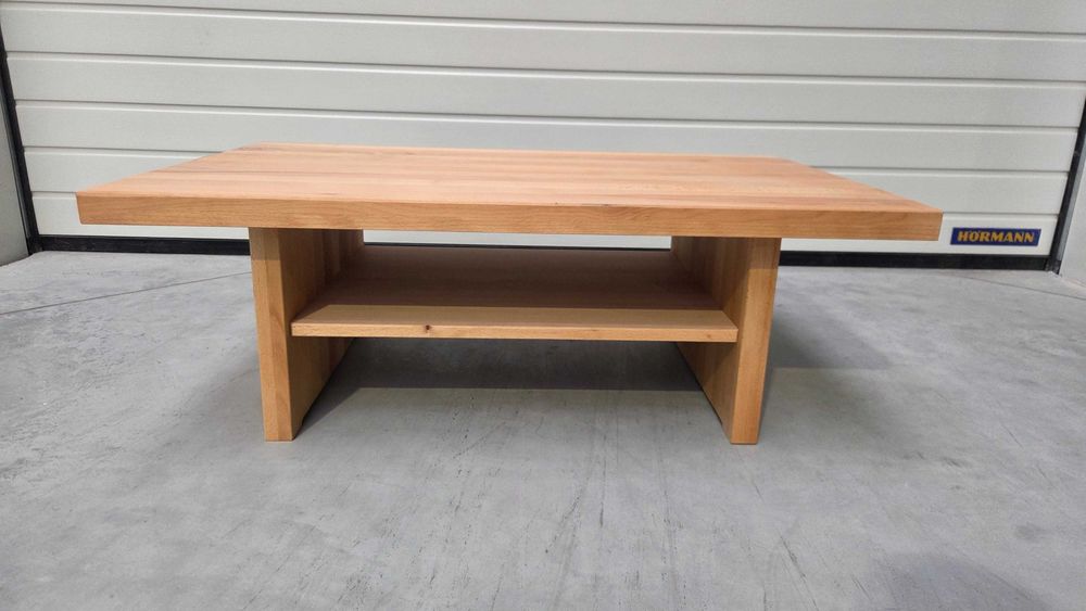Stolik z drewna litego marki TheBEDS 70x110 cm. Promocja -70%