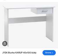 Biurko KARUP jysk białe