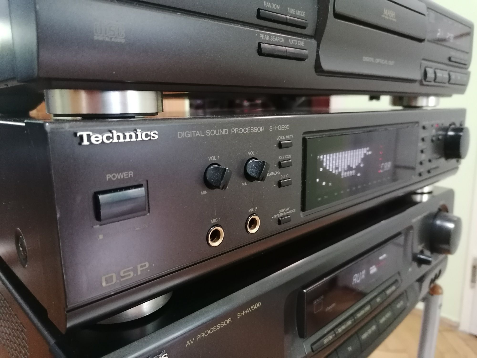 Procesory technics, cd plus oryg. pilot