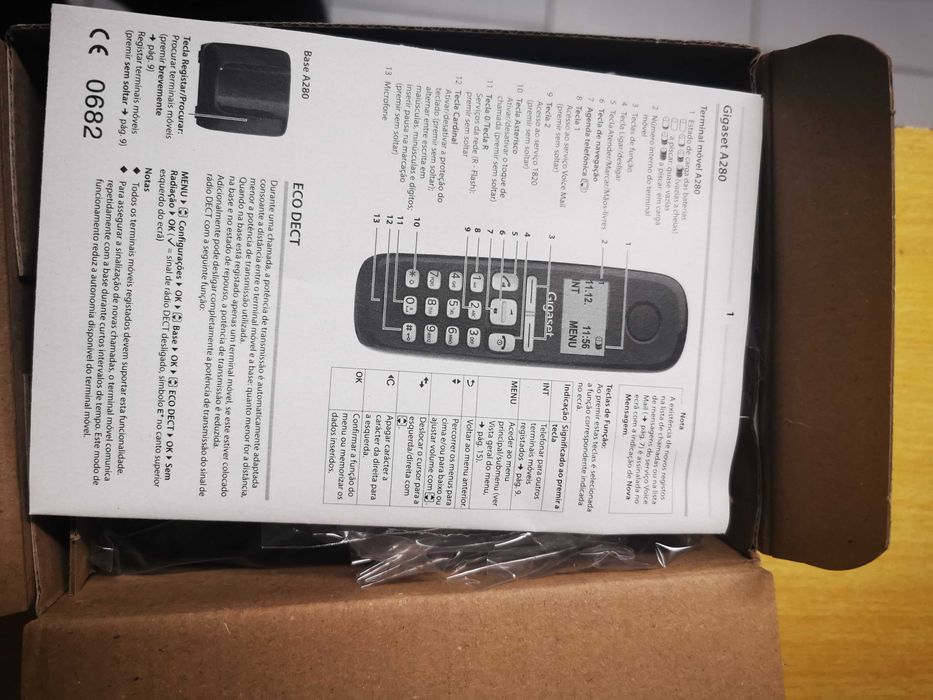 Telefone gigaset novo