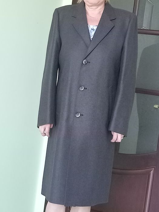 Пальто чоловіче, вовна, Франція, дублянка натуральна