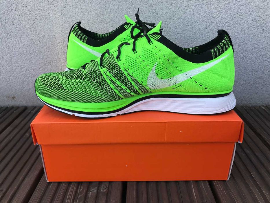Nike Flyknit Trainer Electric Green unpadded EUR 46