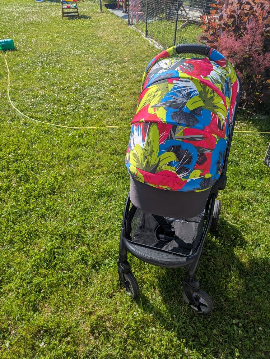Kiddy Evostar 1 Light Wózek Głęboko -Spacerowy Street Jungle