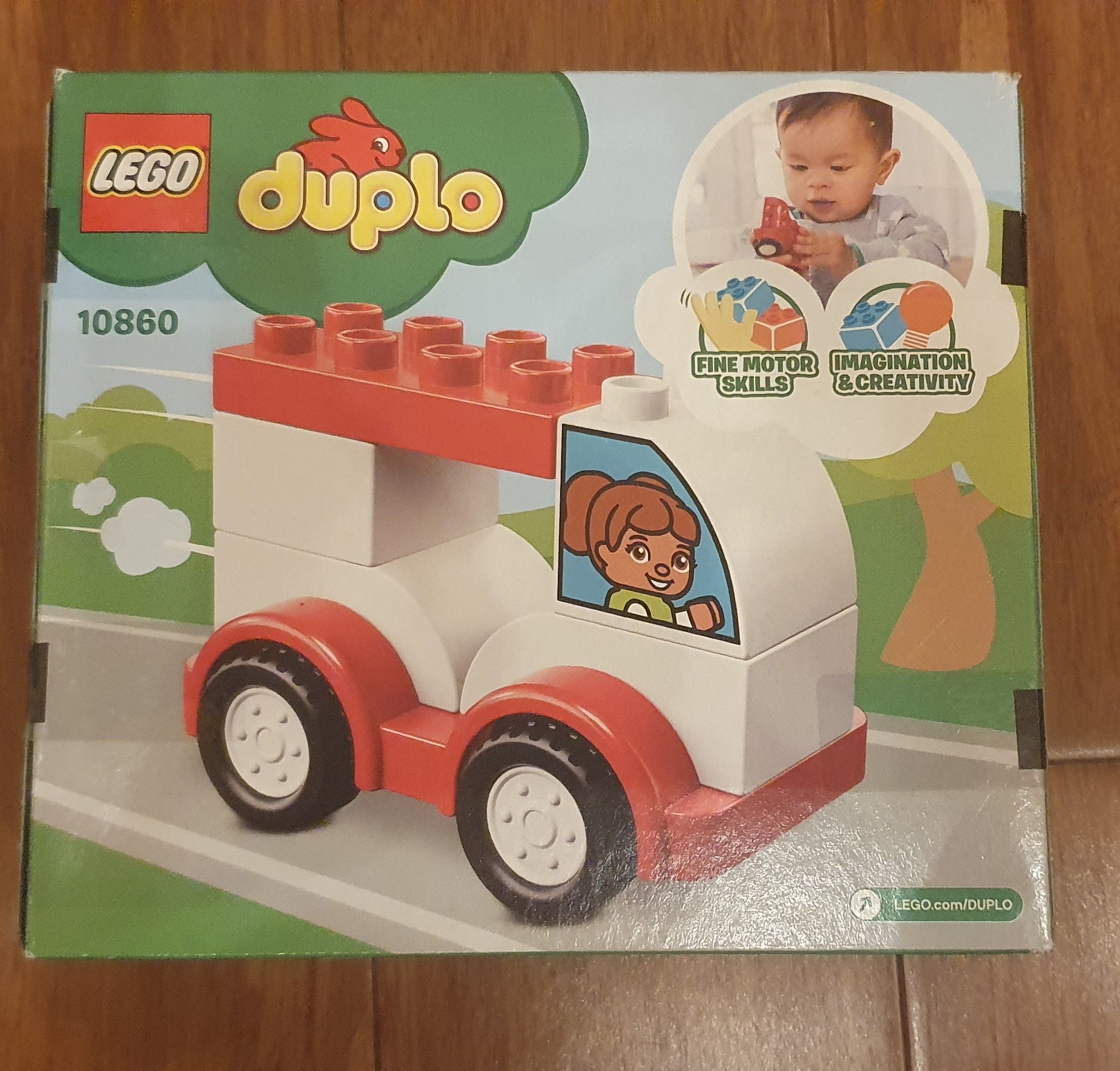 Lego Duplo 10860 Moja pierwsza wyścigówka