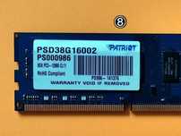 DDR3 8GB PaTrioT 12800 -Komputer