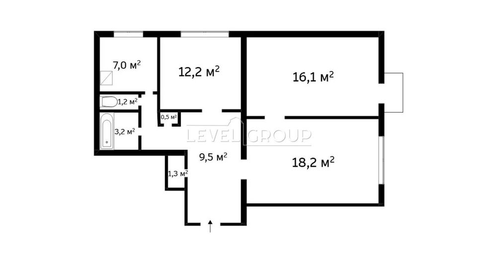3 кім сталінка на Печерську вул Князів Острозьких (Московська) 37/2