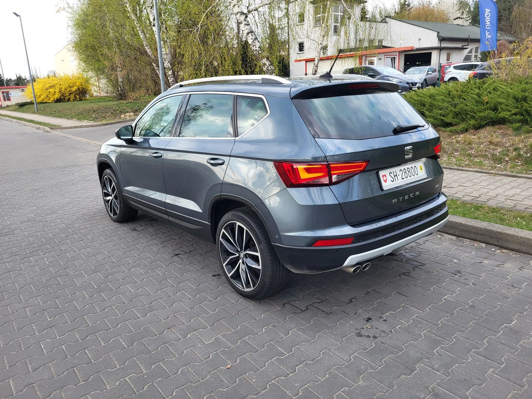 Seat Ateca Szklany dach/4x4/automat/opłacony kosz rej 160zł