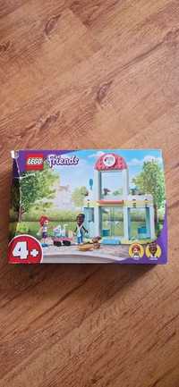 Klocki Lego Friends klinika dla zwierząt NOWE 41695 uszkodzone opakowa