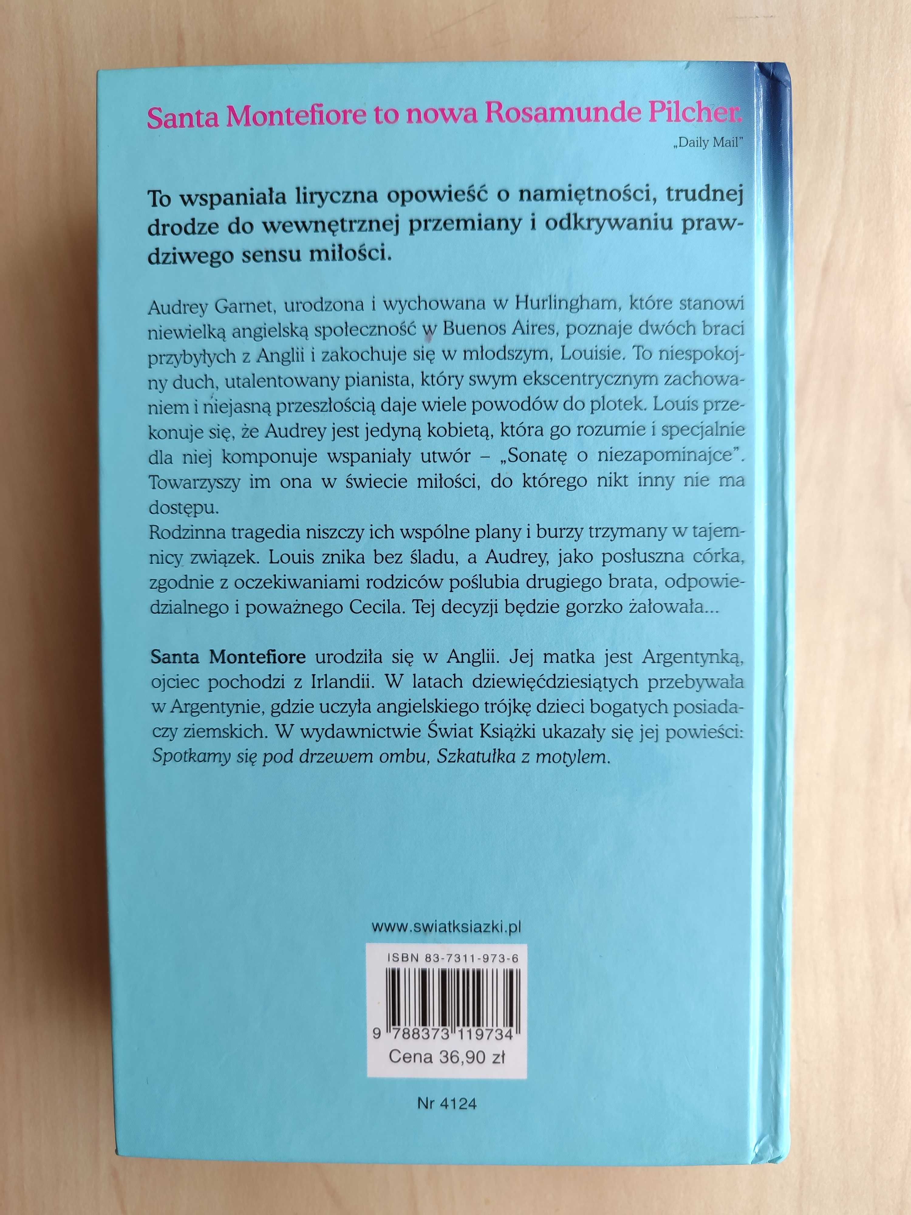 Sonata o niezapominajce – Santa Montefiore – powieść