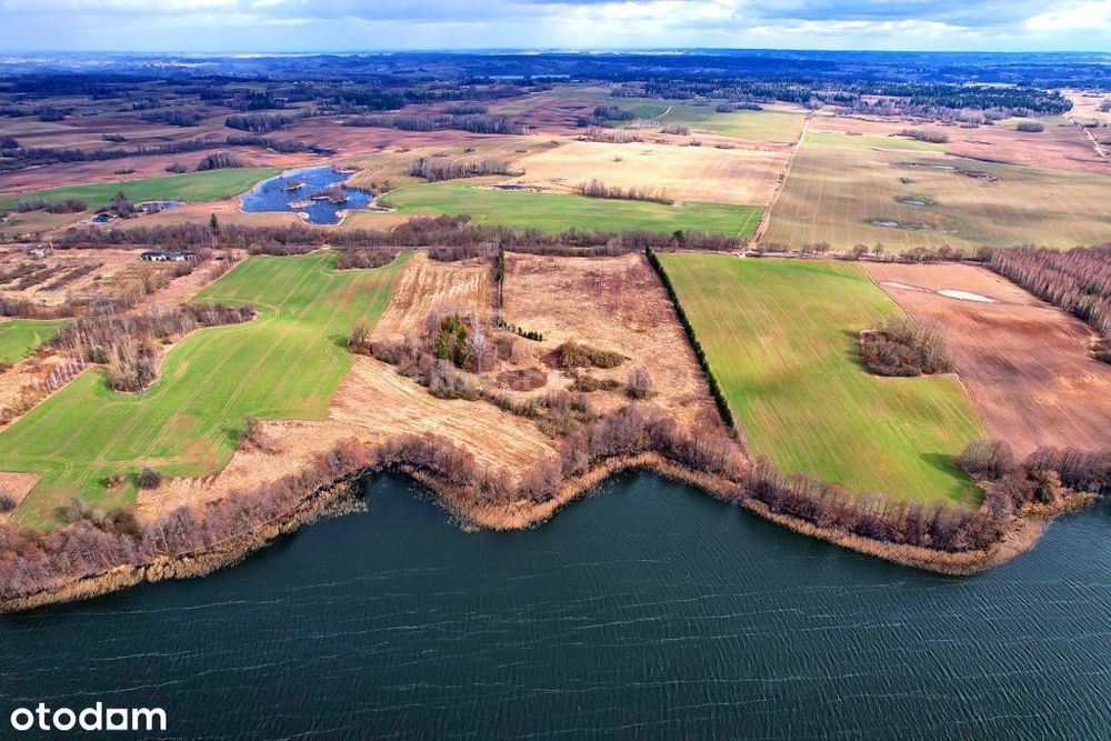 Działka z własną linią brzegową - 4 ha natury