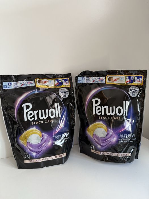 Kapsułki do prania Perwoll Black Caps x2