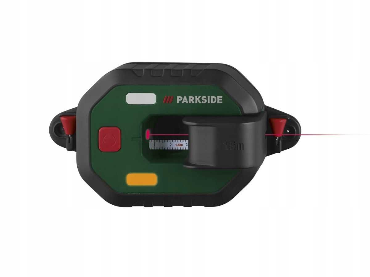 Poziomica laserowa z miarką Parkside PLLM 10 A1