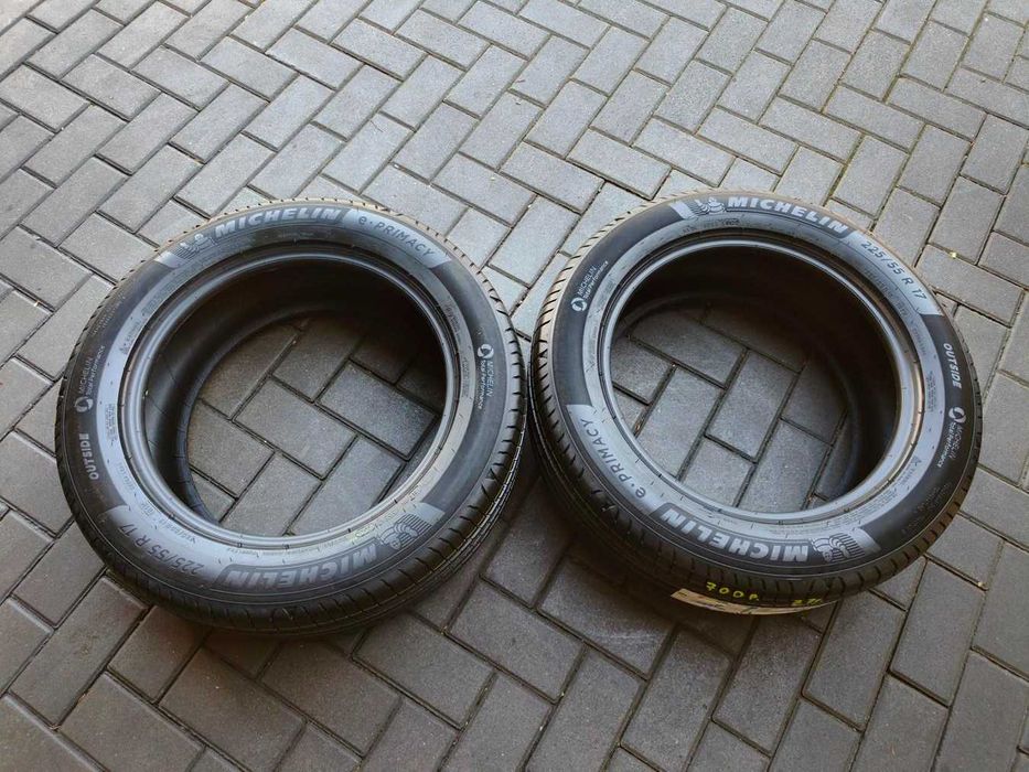 225/55 101W R17 MICHELIN E.Primacy XL NOWE 8mm 2022r Letnie Opony 4szt
