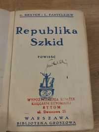 Biełych Pantelejew Republika Szkid powieść 1928 Biblioteka groszowa