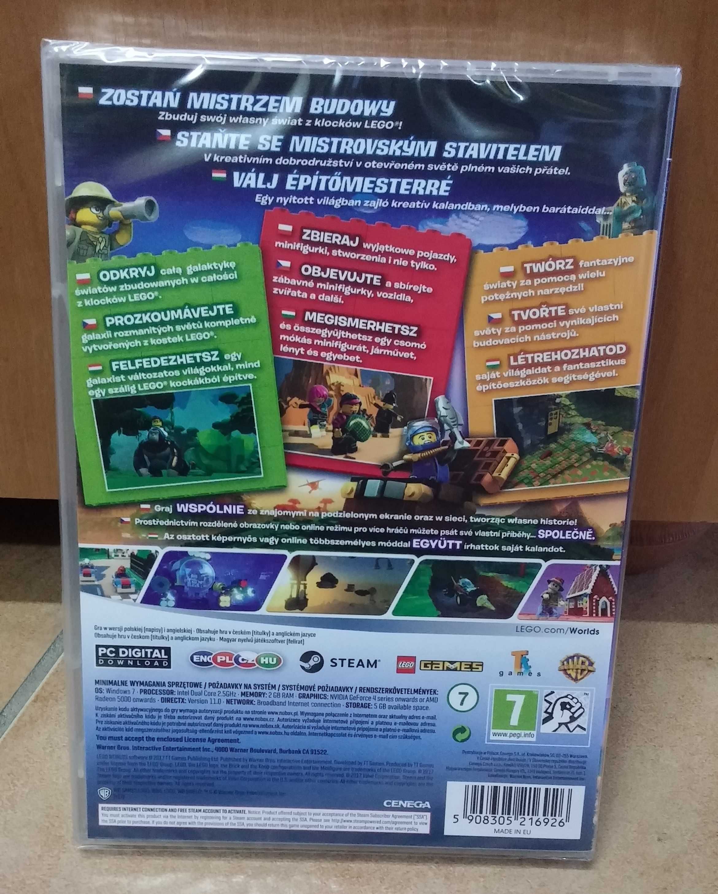 LEGO Worlds gra na komputer PC podobna do Minecraft