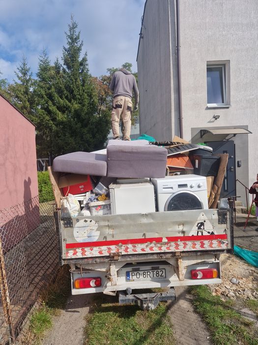 Wywóz śmieci gruzu gabaryty likwidacja mieszkań