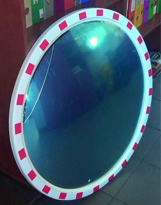 lustro drogowe o śr. 80 cm  * uszkodzone*