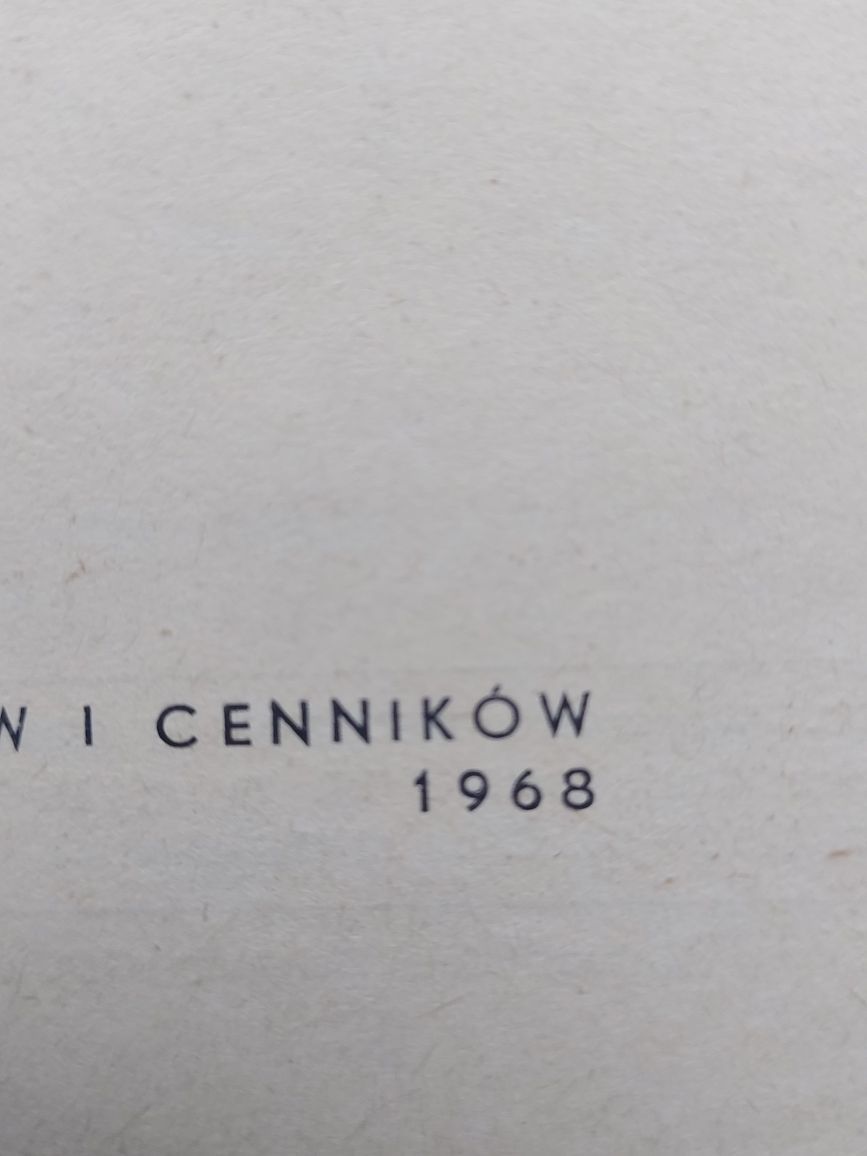 Książka Materiały szkoleniowe do egzaminów na uprawnienia budowl 1968r