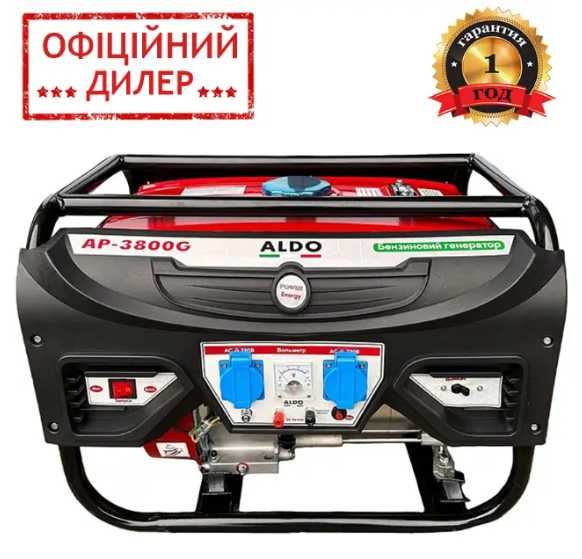 Бензиновый генератор ALDO AP-3800G (3.5 / 3.8 кВт, ручной стартер,AVR)