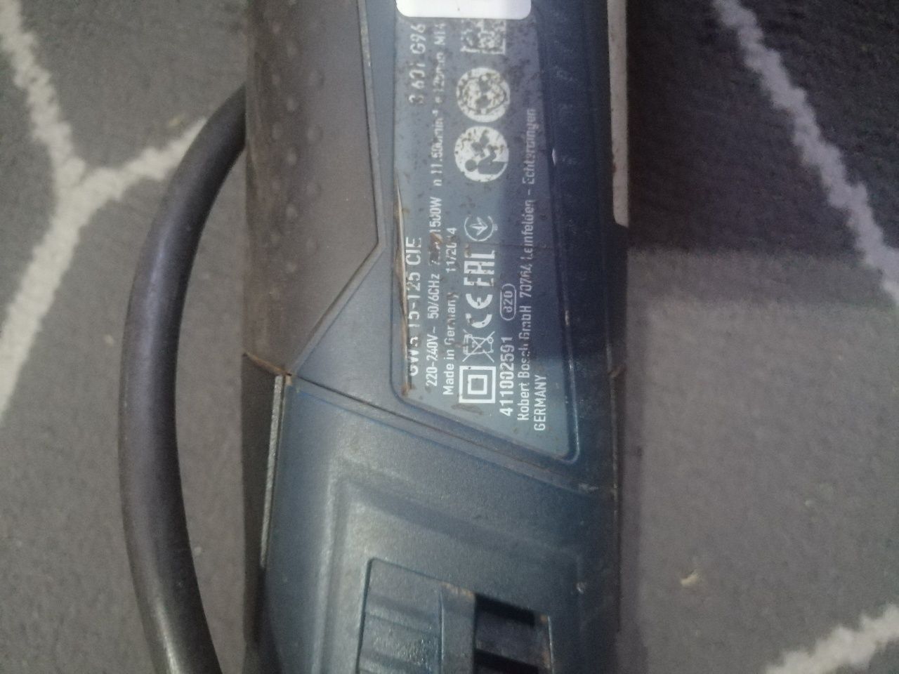 Продам болгарку bosch 15-125, i gws 850