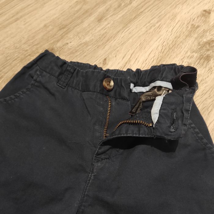 Koszula biała 116 spodnie, Elegancki komplet