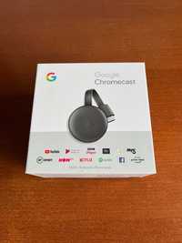 Caixa Vazia Original de Google Chromecast com manual