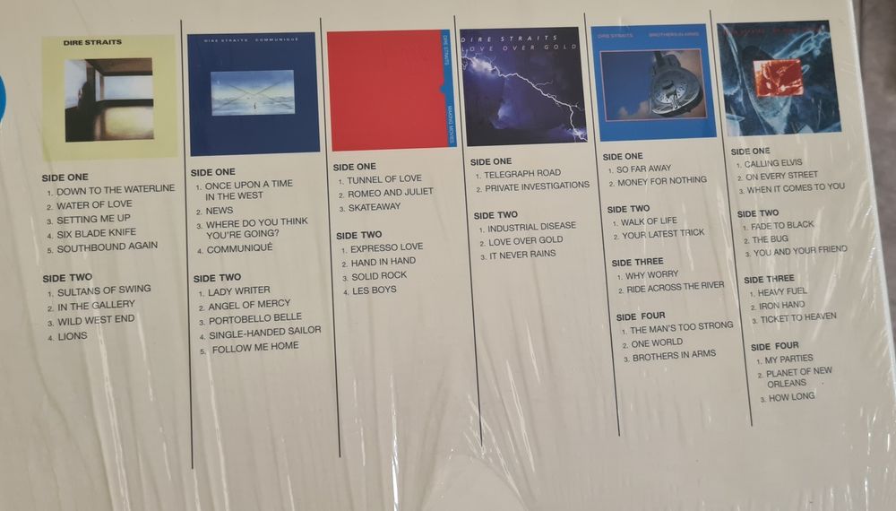 Komplet płyt winylowych Dire Straits - The Studio Albums 1978r-1991r