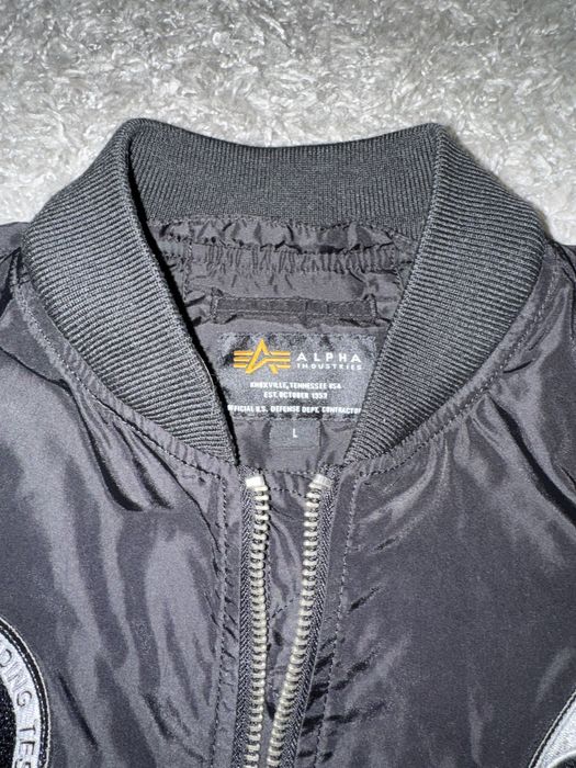 Бомбер Alpha Industries MA-1 NASA Space shuttle ARES edition