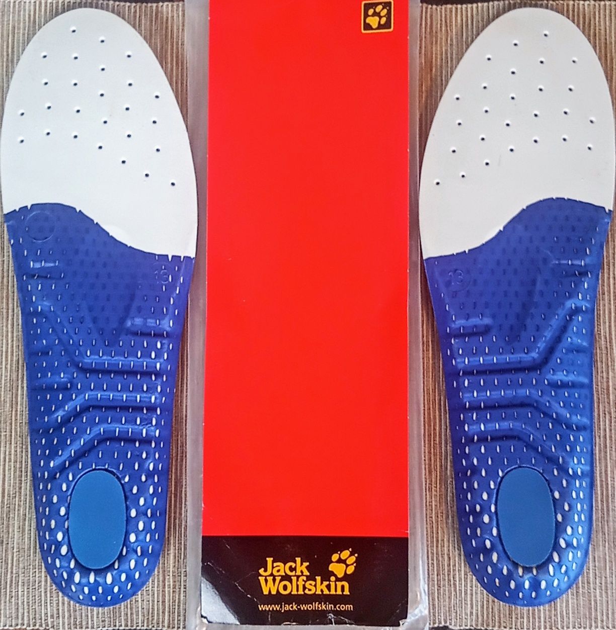 Nowe skórzane wkładki do butów Jack Wolfskin r.47