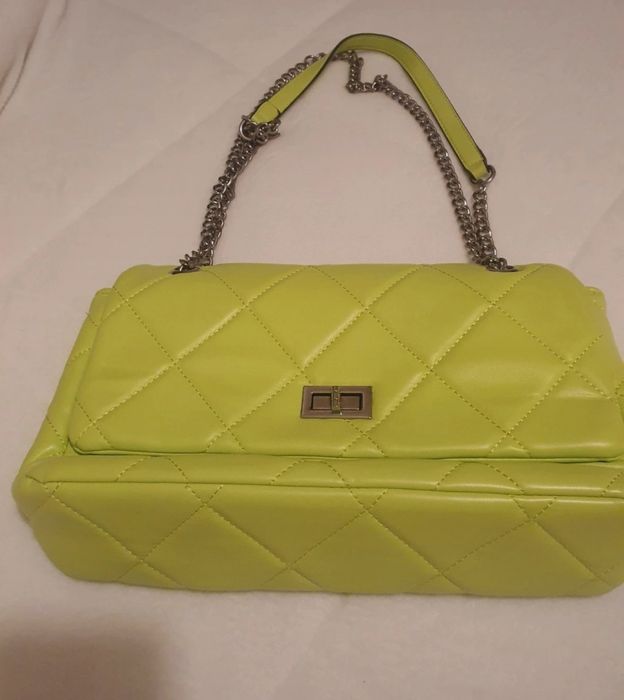 Mala tira-colo verde pistacho