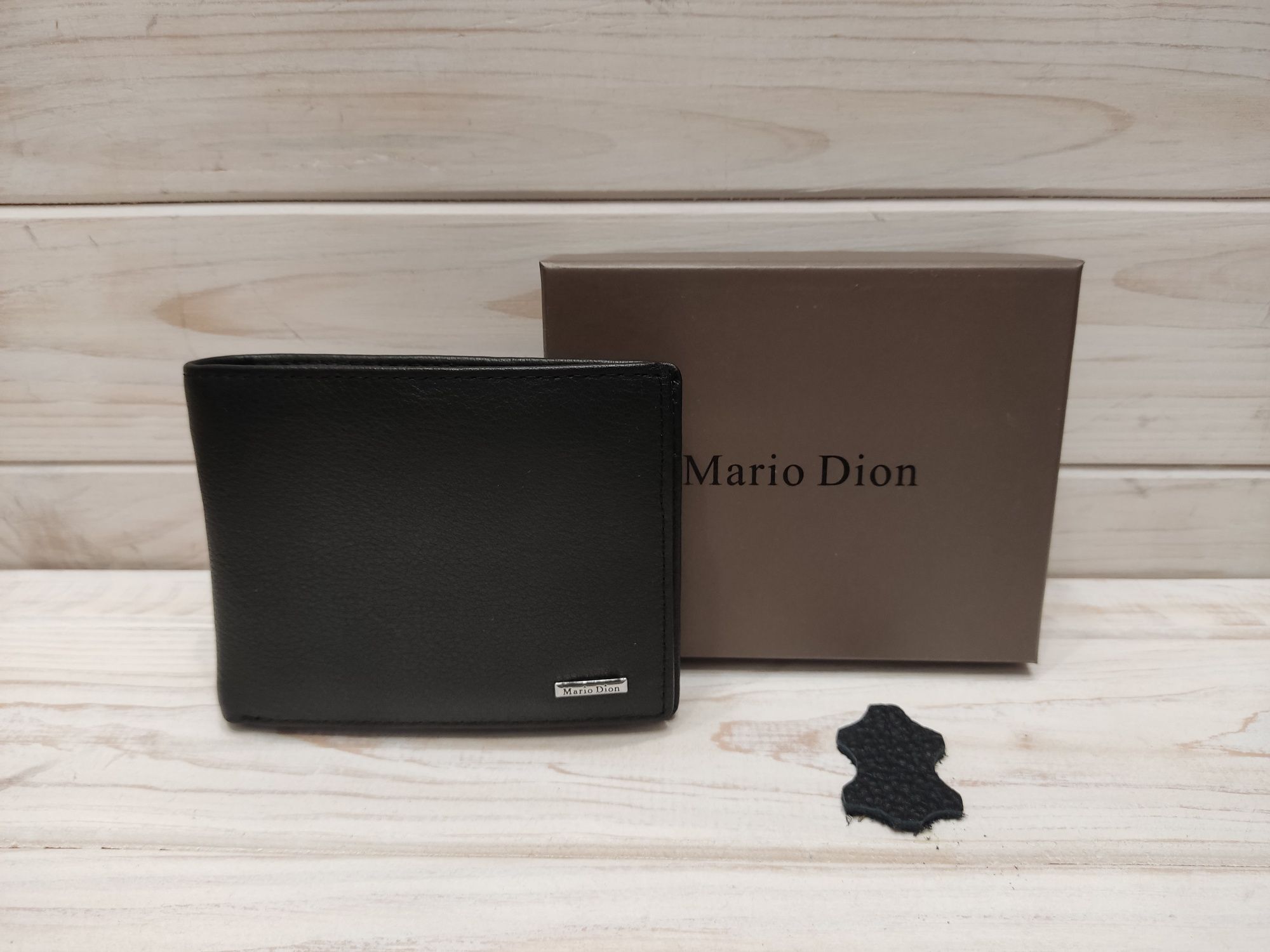 Кошелек мужской портмоне натуральная кожа Mario Dion 208E