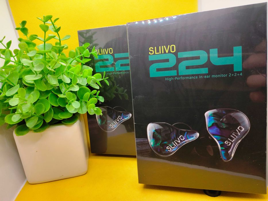 ‼️ Myer Audio SLIIVO SL224 - гибридные IEM's наушники (2DD+2BA+4Pla)