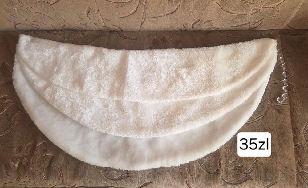 Bolerko ślubne futerko