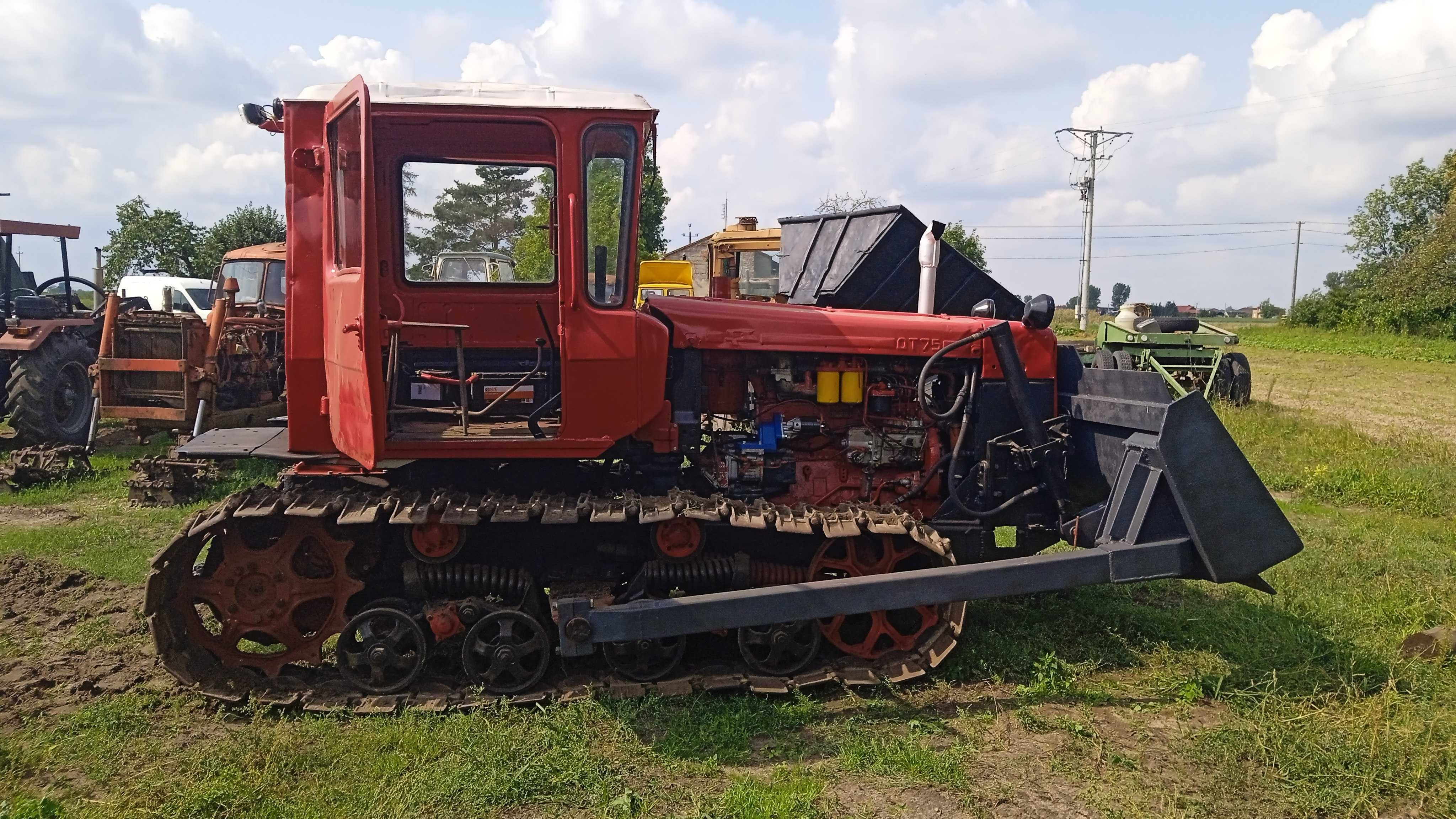 spycharka spychacz spych dt 54  det dt75 dt 75 m dt 75 b dt75b dt 74