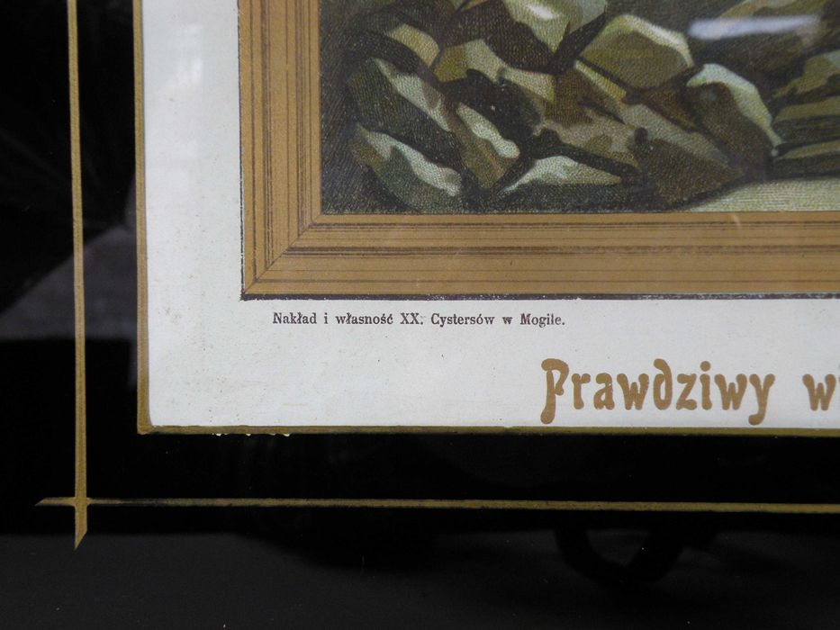 Oleodruk obraz Pan Jezus na Krzyżu kościół Cystersów w Mogile Kraków