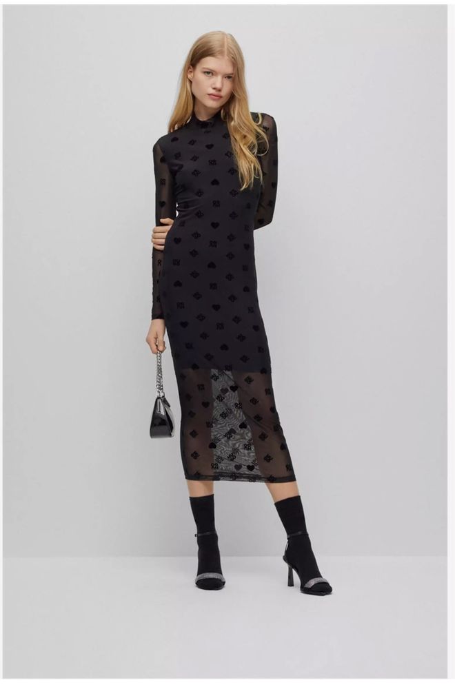 Сукня Hugo Nasuse Mesh Dress.
