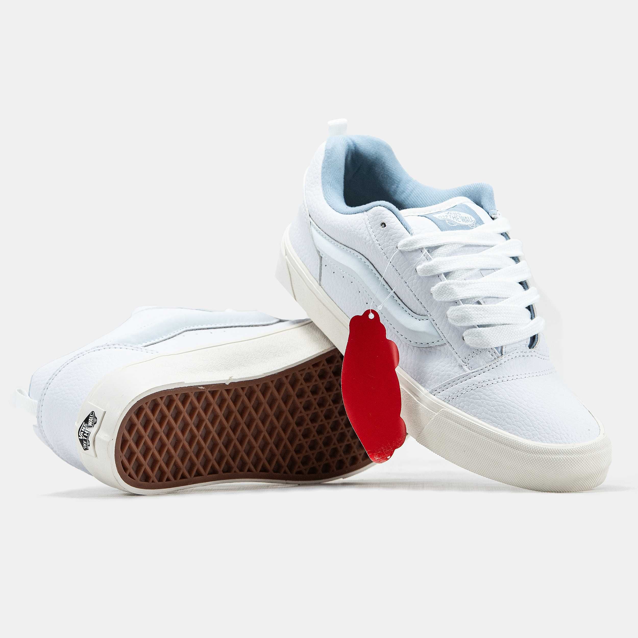 Женские кроссовки , кеды Vans KNU Skool Light Blue. Размеры 36-41