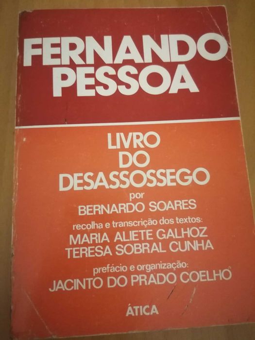 Livro do desassossego // Fernando Pessoa (1. edi.)