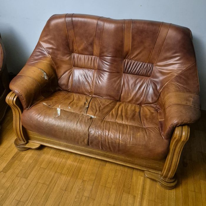 Wypoczynek skórzany 3+2+1