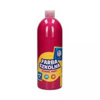 Farba szkolna różowa 1000ml ASTRA