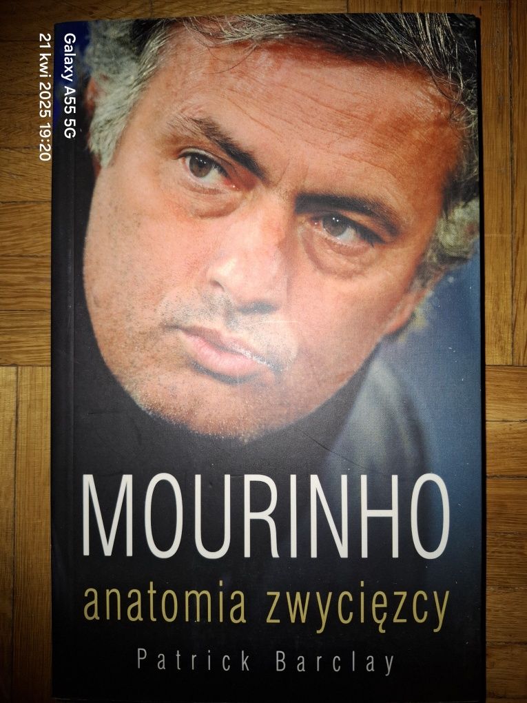 Książka Jose Mourinho Anatomia Zwyciezcy