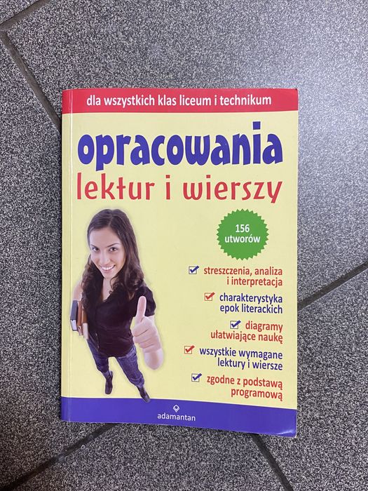 opracowania lektur i wierszy