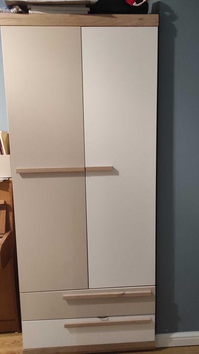 Komplet mebli 3 częściowy (komoda, szafa i biurko)