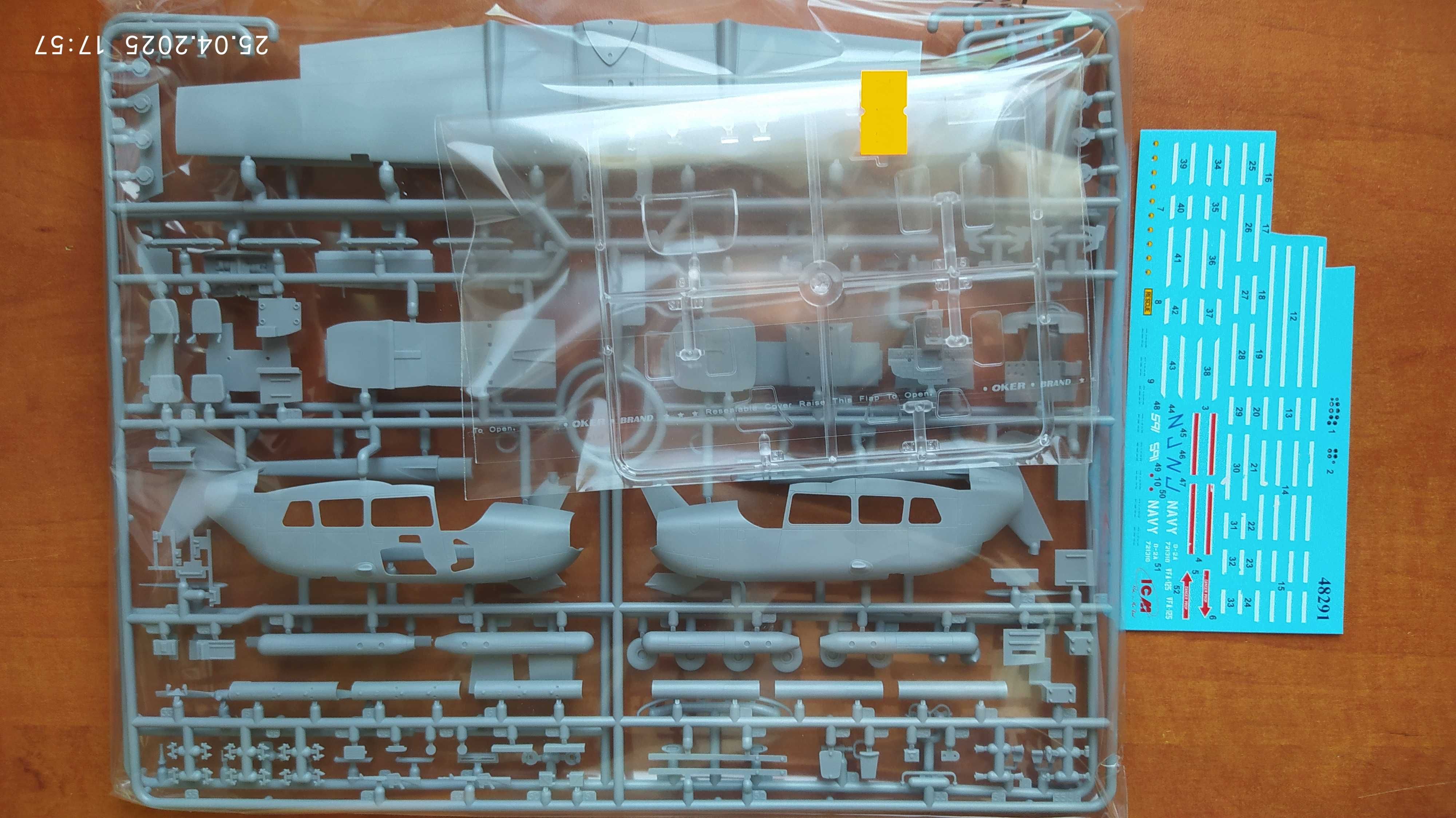 ICM  Samolot Cessna O-2A model 1:48