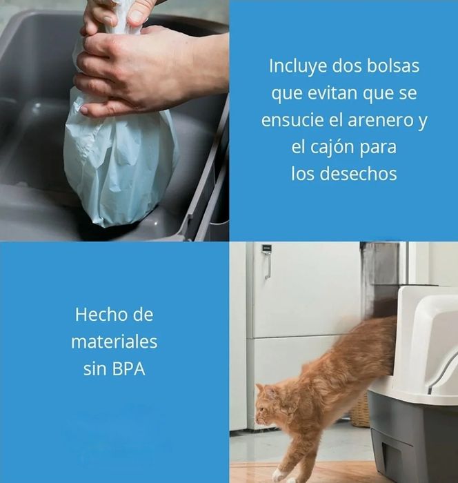 WC para animals Bandeja sanitária automática
